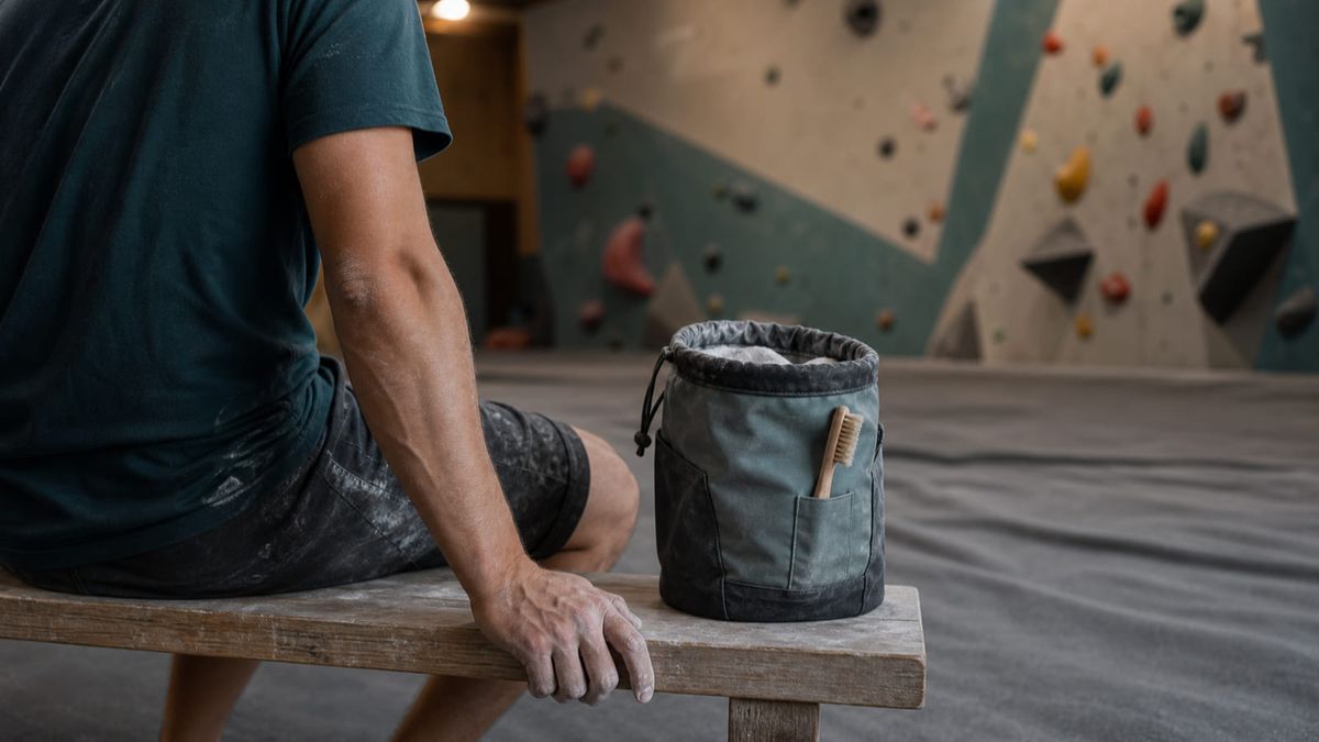Climber taking a planned deload week.